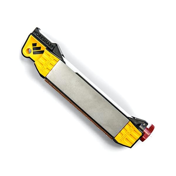 WORK SHARP® Guided Field Sharpener - Outdoor Messer-Schärfer für unterwegs - Diamant Taschen-Schleifer mit Winkel…