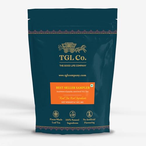 TGL Co. Bestsellers Tea Sampler Box - 10 Assorted Tea bags | Boos...