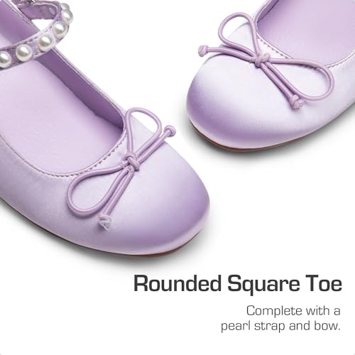 DREAM PAIRS Girls Dress Shoes High Heels Party Wedding Princess Pump for Little Big Kid2