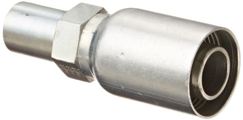 Image of EATON Weatherhead Coll-O-Crimp 16U-T16 Standpipe Straight Tube Fitting, Low Carbon Steel, 1 inch Hose ID, 1 inch Tube-OD