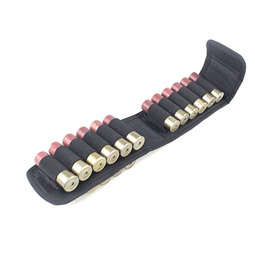 Acexier Tactical Airsoft Molle Magazine Pouch 16 Round 12 Gauge 12Ga Ammo Shells Holder Military Hunting Bandolier Cartridge Bag #TOP3