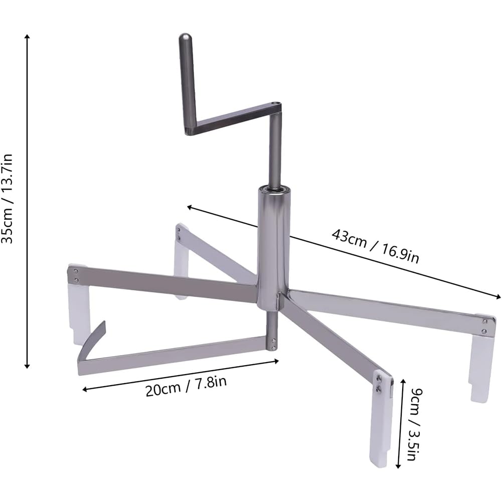 Crêpe-Verteilerwerkzeug, 40cm Pfannkuchenmacher Pizzateig Kochspreizer 304 Edelstahl Pfannkuchen Pizzateig Pfannkuchenmacher Werkzeug Für Küche RestaurantSilver,1