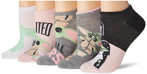 STAR WARS Women's Classic 5 Pack No Show Ankle Socks2