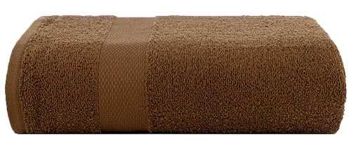 Casa Copenhagen - Egyptian Cotton Feather lite 1 Pcs Large Bath Towel (75 X 150cm) Colour : Brown (B0CYLRGNJF) Amazon Price History, Amazon Price Tracker