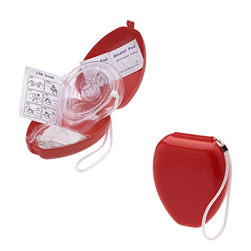 Tactical First Aid Cpr Rescue Kit, W/ Adult/Child Pocket Resuscitator Mask, Cohesive Bandages, Gloves, Gauze, Triangular Bandage, Alcohol Pads, Hard Case + Ifak Molle Pouch (2) #TOP3