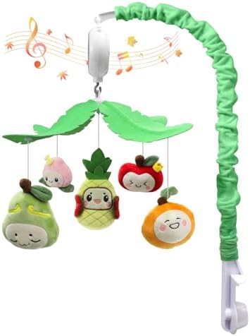 Baby Crib Mobile for Boys & Girls with Music