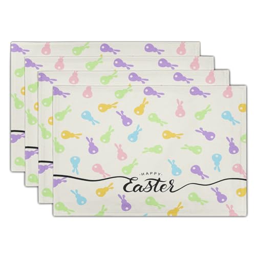 Mweet Happy Easter Platzsets 4er-Set