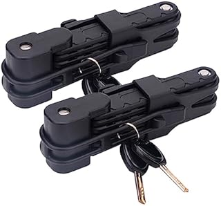 Bicycle Lock,Heavy Duty Bike Lock Bike Lock Key Bike Cable Lock Bike Lock Combo Combination Bike Lock Folding Bike Lock Combination Bike Cable Lock with Key Bicycle Lock Accessories Black Tool