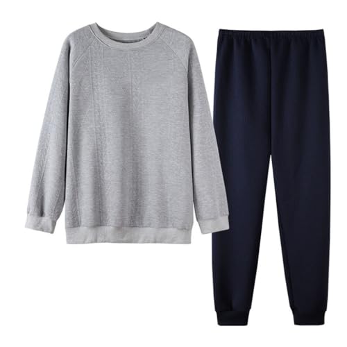 Pyjama laminé hommes en coton ample pour ne plus avoir froid la nuit