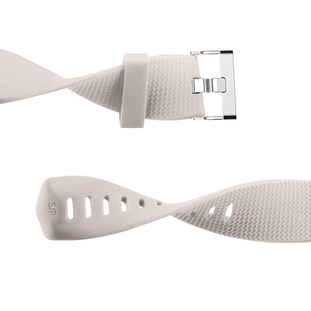 Mugust Cinturini Per Fitbit Charge 2 - Confezione Da 2, Cinturini Sportivi Regolabili In Silicone, Adatti A Uomo E Donna, Taglie S E L, Facili Da Montare