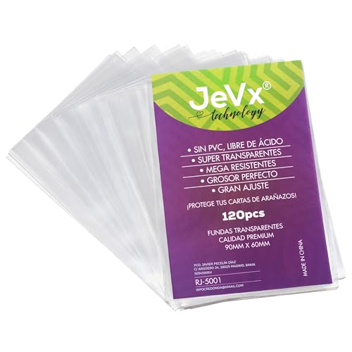 JEVX 120 Fundas para Virus Juego de Cartas a Medida, También para Las Expansiones Virus 2 y Halloween Tamaño 90x60mm Baraja de Cartas para Niños y Adultos, Juego de Mesa