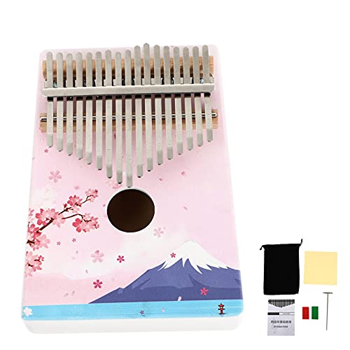 Generic Thumb Piano 17 Toetsen Vinger Piano Draagbare Muziekinstrument Kids Volwassenen Beginners Muziek Instrument - Image 3