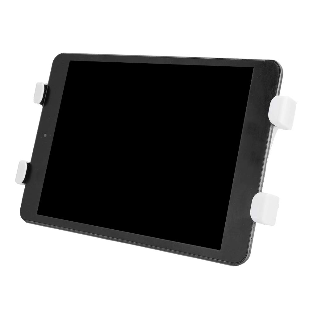 lyrlody Supporto da Tavolo per Tablet Supporto Universale per Tablet in Silicone ABS per Dispositivi da 7 a 10 Pollici con Impugnatura Espandibile con Anello Rotante a 360 Gradi per Uso da Bancone