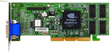 IBM 32MB Quadro2 MXR VGA AGP Short Bracket Card 25P6589 nVidia VGA Video Card