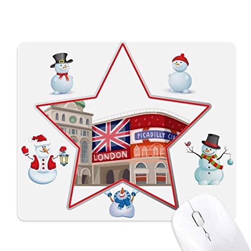 Tapis de souris Londres déco peinture britannique pour bureau