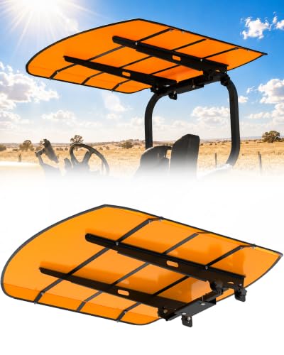 BERPET Orange Tractor Canopy for ROPS 53-3/8' x...