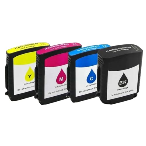 Cartouche d'encre 88 pour Officejet Pro L7580 K550 L7590 K5400, lot de remplacement couleur