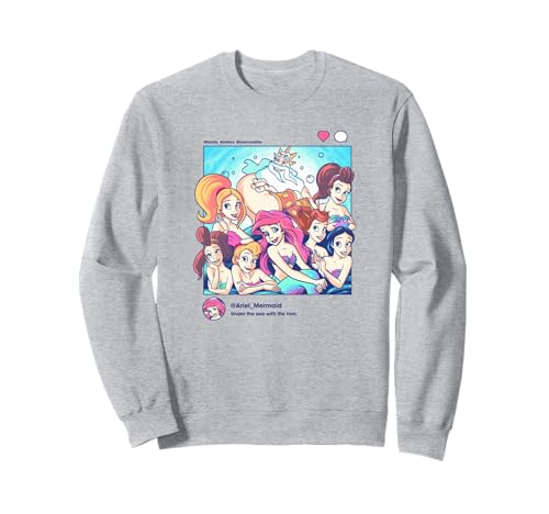 Sweat Disney Ariel La Petite Sirène le cadeau idéal pour passionnée