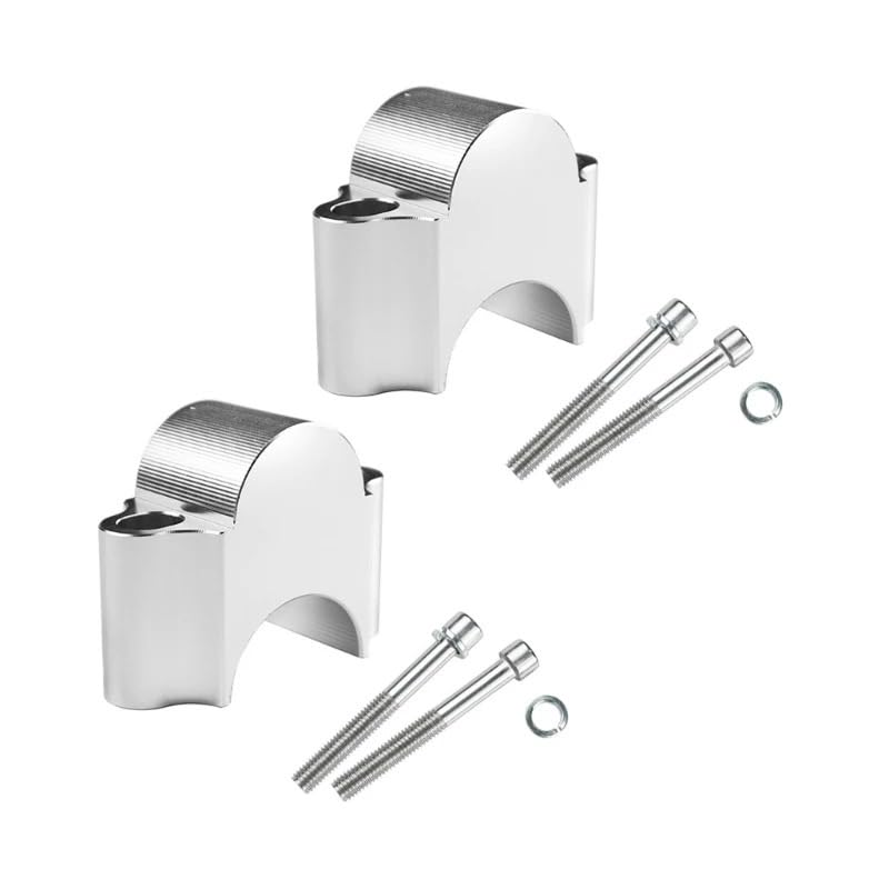 Elevadores manillar moto abrazadera de aluminio para manillares de 22mm 28mm