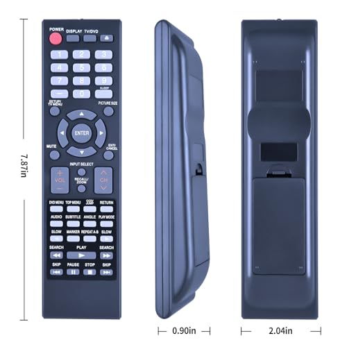 Télécommande 076R0SC011 compatible SANYO DP32671 DP36671 LCD DVD