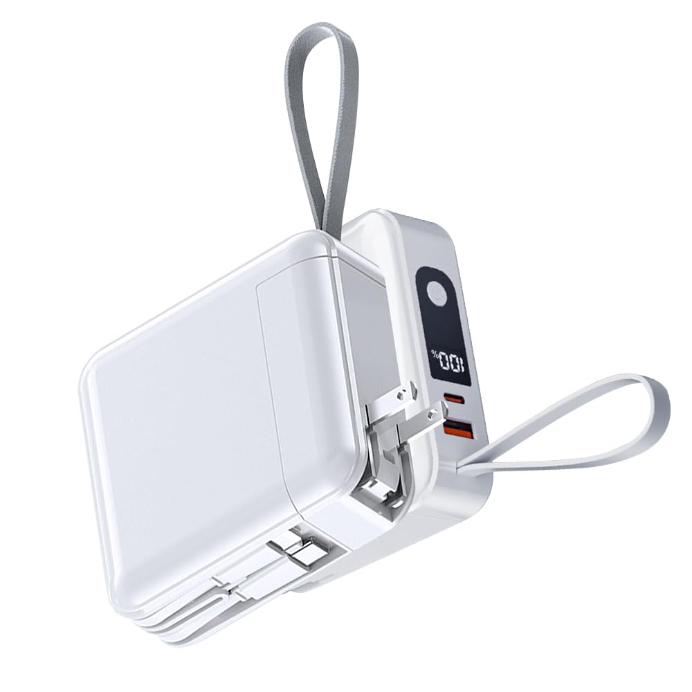 Amazon | 【2024新登場 取り外し可能】モバイルバッテリー 20000mAh 大