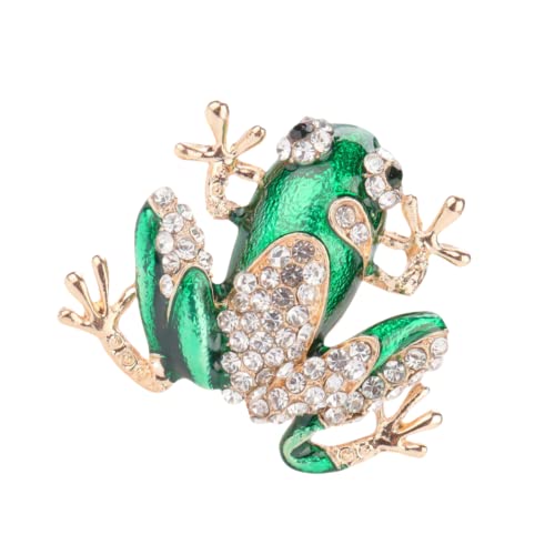 Chicken Rooster Brooch Pin Crystal Rhinestone Gold Plated Enamel Cute Hen Animal Ladies Fashion Personality Novelty Funny Lapel Pin Brooch