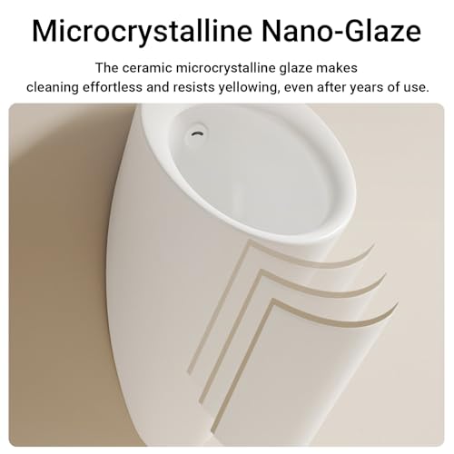 Urinario de pared para hombres comercial con sensor integrado antiderrame gris 3