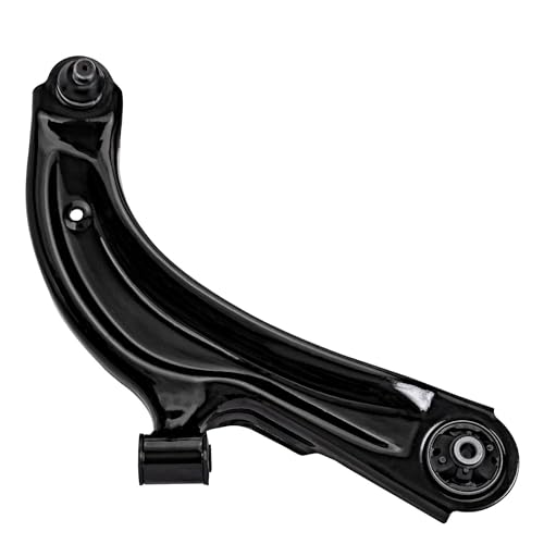 Image of Detroit Axle - 8pc Front End Kit for 2015-2018 Chevy City Express, 2013-2020 Nissan NV200, 2013-2019 Sentra, 2 Lower Control Arms w /Ball Joint 2 Sway Bars 4 Tie Rods 2016 2017 Replacement