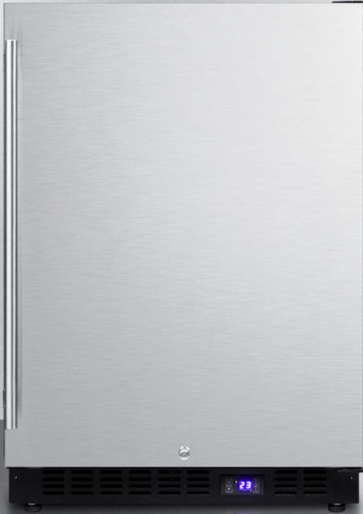 Summit Appliance SCFF53BCSSIM 4.7 cu ft Compact Freezer Stainless Steel