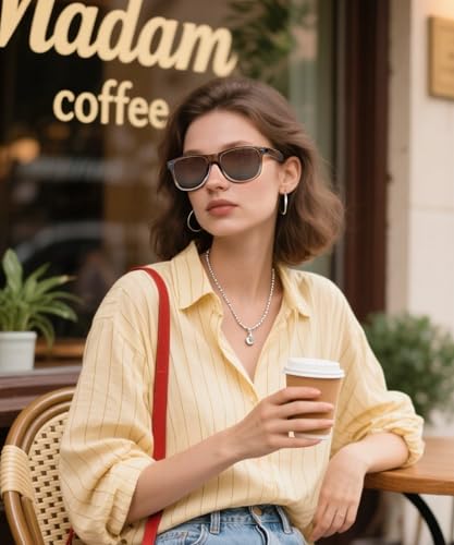 Polarized Sunglasses for Women Men Trendy Classic Retro Designer Sunglasses Fashion UV400 Protection2