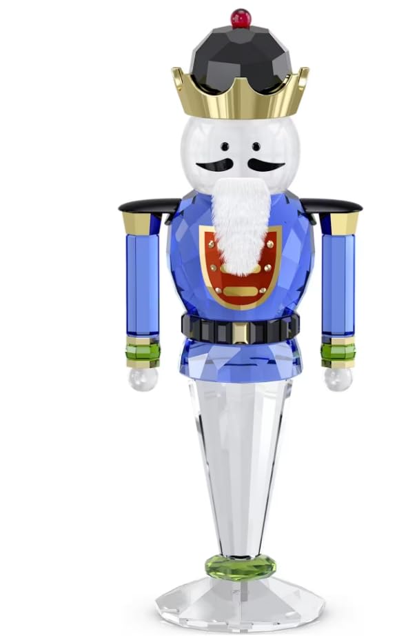 Amazon.com: Swarovski Holiday Cheers Nutcracker Blue, Large : Home