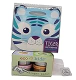 Finger Paint for Kids: Non-Toxic Natural Organic Paint by Eco Kids Food Safe Non GMO/OOLY Sketchbook...