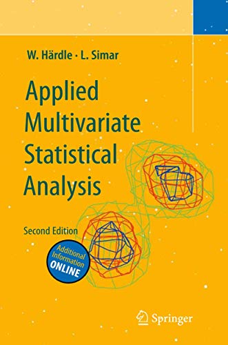 Applied Multivariate Statistical Analysis view 2