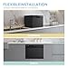 COMFEE’ Countertop Dishwasher, Energy Star Portable Dishwasher, 6 Place Settings & 8 Washing Programs, Speed, Baby-Care, ECO& Glass, Dish Washer for Dorm, RV& Apartment, Black