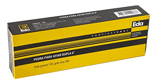 Pedra para afiar dupla 6'