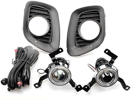 Fog Lights Lamps Front Bumper Fog Lights Driving Lamps assembly kit For Kia Picanto Morning 2015-2017