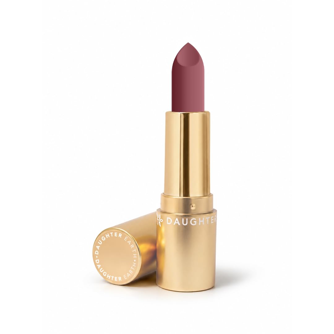 DAUGHTER EARTH - Agent of Change-Lipstick | Vegan Plant Based Highly Pigmented Natural Lightweight Non Drying Lip Color | Long Lasting Phytonutrient Lipstick With Vit E & Bakuchiol | UV Protection | 4g-image-17