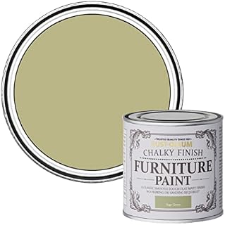 Rust-Oleum AMZ0029 Chalky Furniture Paint Sage Green 125ml