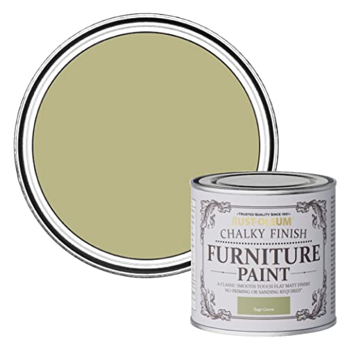 Rust-Oleum AMZ0029 Chalky Furniture Paint Sage Green 125ml