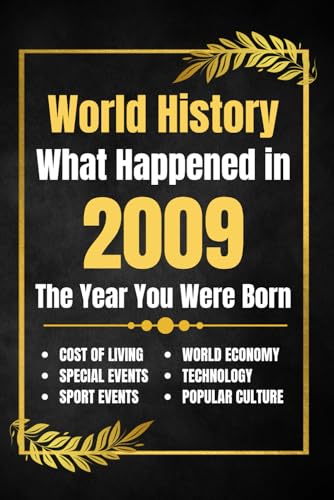 World History What Happened in 2009: The Year You Were Born - Major Events, Sports Highlights, Technological Advances, Cost of Living Changes and More