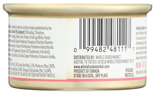 Image of Whole Paws, Grain-Free Wet Cat Food, Salmon Dinner Shredded in Savory Gravy, 3 Ounce