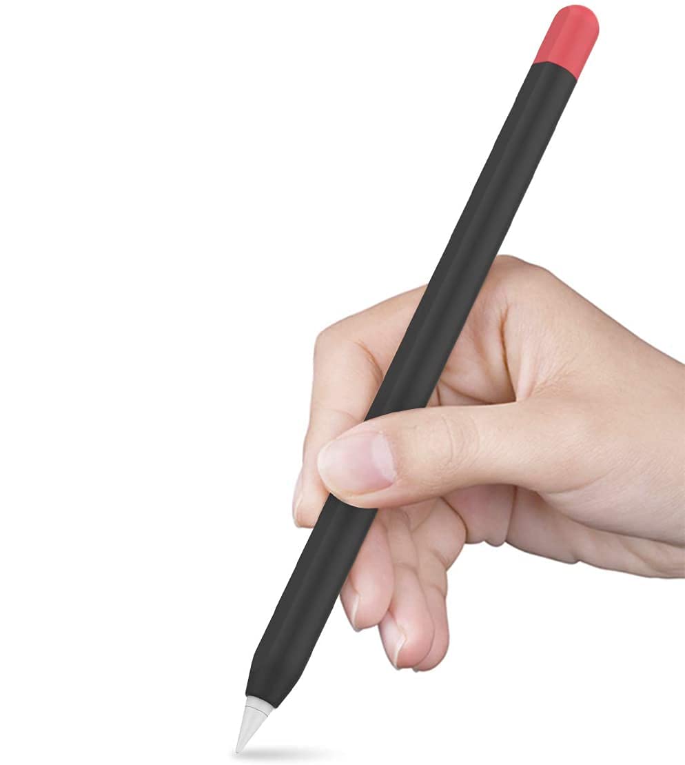Mizi A-pple Pencil Pro (2024) & A-pple Pencil 2nd Generation Duotone Case Cover Silicone Sleeve Skin - (Black, Red) (B098P8PPMW) Amazon Price History, Amazon Price Tracker
