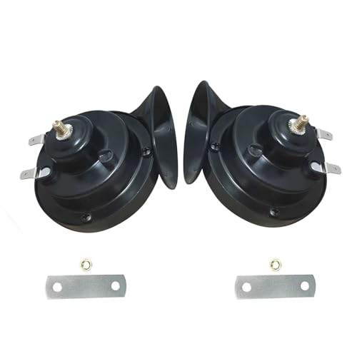 300DB Super loud horm, 12 volt waterproof horn, electric snail horn suitable for cars, motorcycles, trucks, marine vehicles, General Motors parts