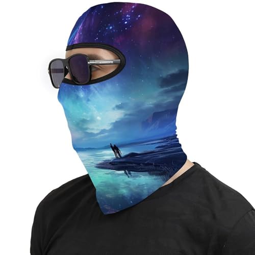Ski Mask for Men Women Northern Lights Printed Balaclava Face Mask Thermal Face Mask Cold Weather Motorcycle Gear Ski Mask Winter Face Mask for Women Men miniatura 4