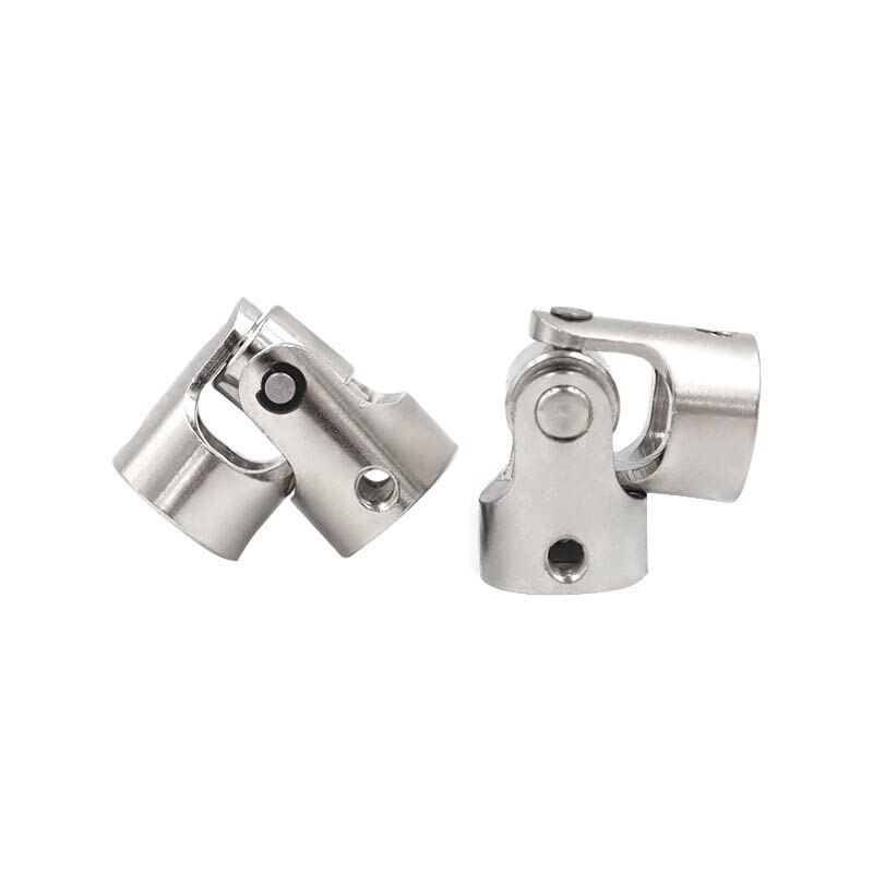 Q-BAIHE Kreuzgelenk SZJD-D20L42-10x10 – 20 Mm Länge, 10x10 Mm, Edelstahl, Für Motor-Kupplungen