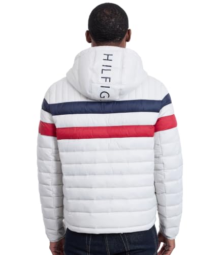 Image of Tommy Hilfiger Men's Water Resistant Ultra Loft Filled Hooded Puffer Jacket
