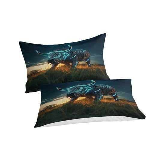 Housse de couette avec fermeture éclair Warthog anti-glisse lit super king size