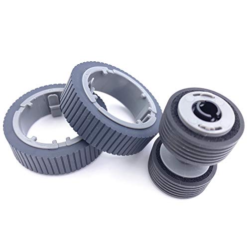 Oklili Confezione Da 50 Pezzi, Set Di Rulli Per Plettro Del Freno Compatibile Con Fujitsu Fi-7160 Fi-7260 Fi-7140 Fi-7240 Fi-7180 Fi-7280 Fi-7300Nx P/