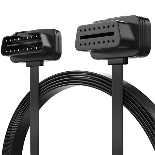 Image of STHIRA 23.6'' OBD2 Extension Cable 16-Pin Male to Female OBDII Connector Cable for Automotive Diagnostic Scan Tools, Code Readers, and Monitoring Devices