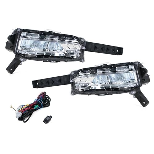 Feux anti-brouillard auto pour Lexus NX200T NX300 2018 2019 Phares Antibrouillard Pare-choc Avant
